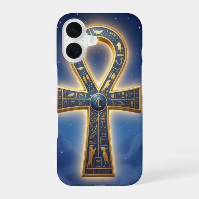 Ankh Symbol Meaning – Key of Life´11 iPhone 16 Case (Back)