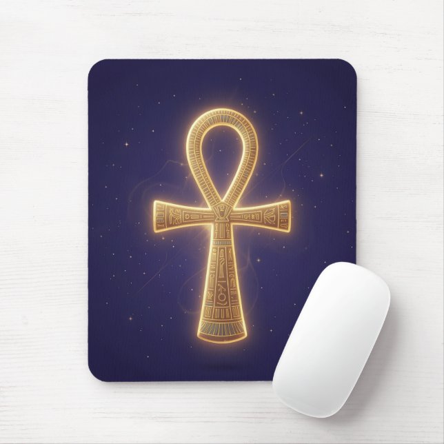 Ankh Symbol Meaning – Key of Life´3 Mouse Pad (With Mouse)