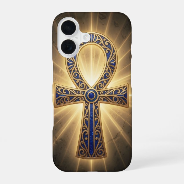 Ankh Symbol Meaning – Key of Life´4 iPhone 16 Case (Back)