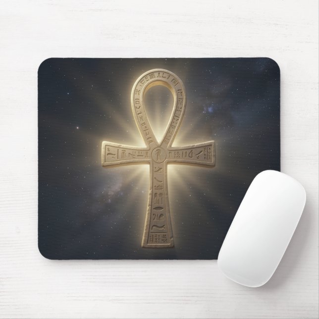 Ankh Symbol Meaning – Key of Life´5 Mouse Pad (With Mouse)
