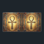 Ankh Symbol Meaning – Key of Life´7 Desk Mat<br><div class="desc">The Ankh (☥) is an ancient Egyptian symbol representing life,  immortality,  and divine power. It is associated with deities like Isis and Osiris and symbolizes eternal life.</div>