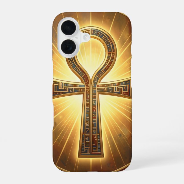 Ankh Symbol Meaning – Key of Life´7 iPhone 16 Case (Back)