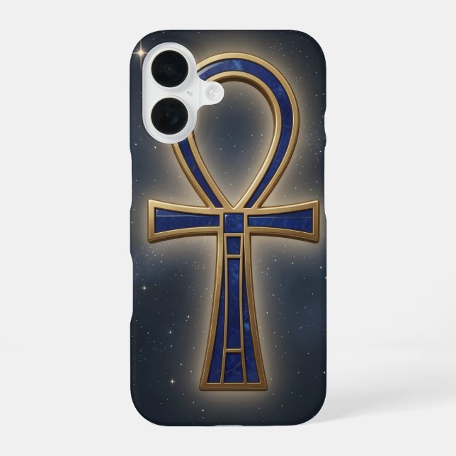 Ankh Symbol Meaning – Key of Life´7 iPhone 16 Case (Back)
