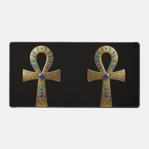 Ankh Symbol Meaning – Key of Life´8 Desk Mat