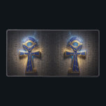 Ankh Symbol Meaning – Key of Life´8 Desk Mat<br><div class="desc">The Ankh (☥) is an ancient Egyptian symbol representing life,  immortality,  and divine power. It is associated with deities like Isis and Osiris and symbolizes eternal life.</div>