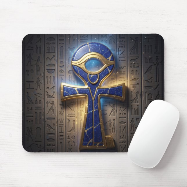 Ankh Symbol Meaning – Key of Life´8 Mouse Pad (With Mouse)
