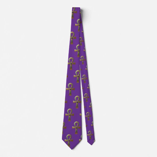 Ankh Symbol Meaning – Key of Life´8 Tie (Front)