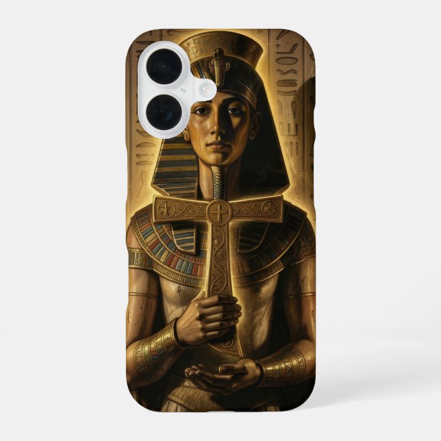 Ankh Symbol Meaning – Key of Life iPhone 16 Case (Back)