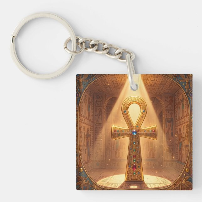 Ankh Symbol Meaning – Key of Life Ring (Front)