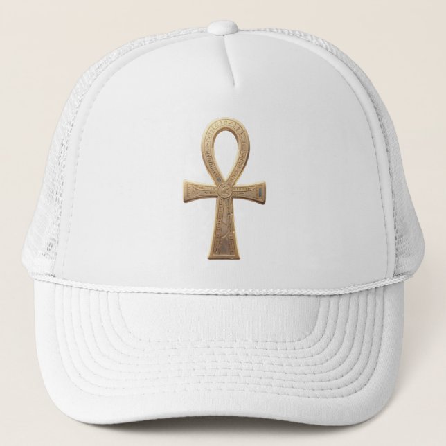 Ankh Symbol Meaning – Key of Life Trucker Hat (Front)