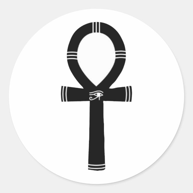 Ankh Symbol - The Key to Life Classic Round Sticker (Front)