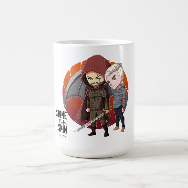 Ankit and Ethan from Stone Under Skin Coffee Mug (Center)