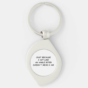 Ankle Biter T-Shirt Key Ring