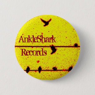 AnkleShark superfly 6 Cm Round Badge