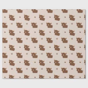 Ankole-Watusi Cow Wrapping Paper