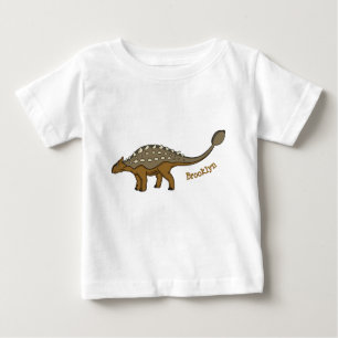 Ankylosaurus armoured dinosaur illustration baby T-Shirt