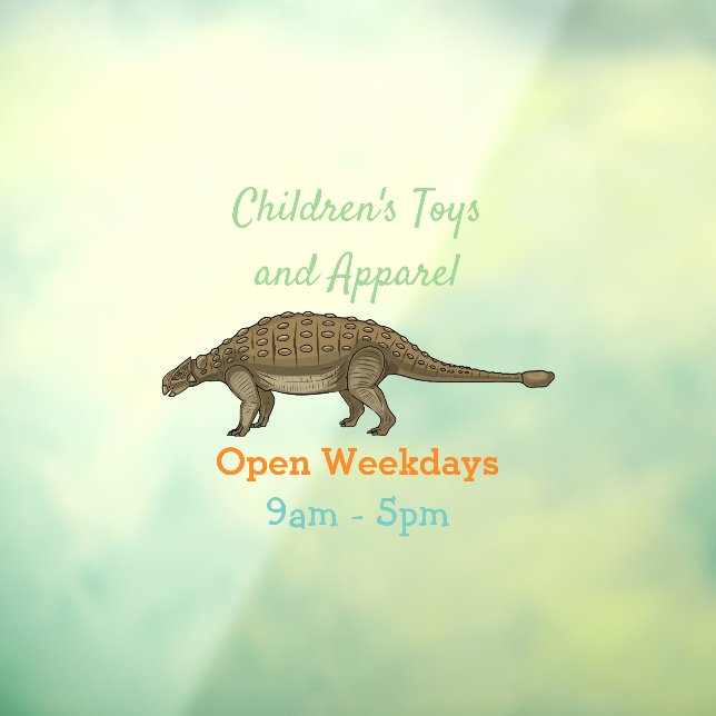 Ankylosaurus cartoon illustration (Sheet 3)