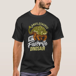 Ankylosaurus Dinosaur Gift Dino Fossil T-Shirt