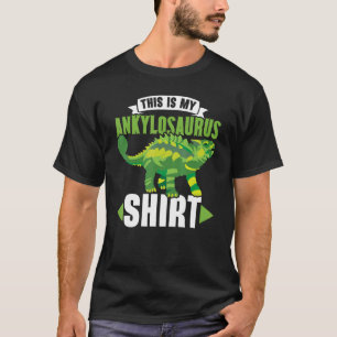 Ankylosaurus Future Paleontologist Dinosaur T-Shirt
