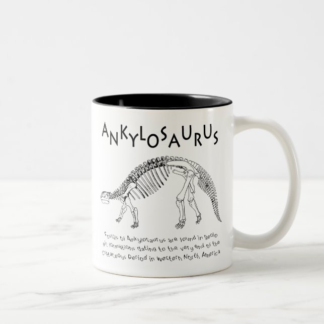 Ankylosaurus Mug (Right)