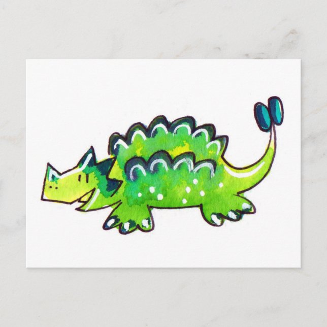 Ankylosaurus Postcard (Front)