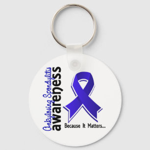 Ankylosing Spondylitis Awareness 5 Key Ring