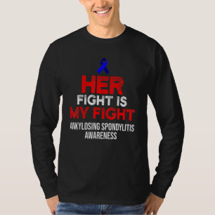 Ankylosing Spondylitis Survivor Bechterew Warrior T-Shirt