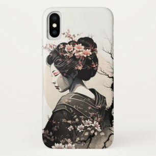 Anmutige japanische Geisha -  iPhone X Case