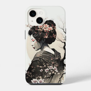 Anmutige japanische Geisha - iPhone 14 Case