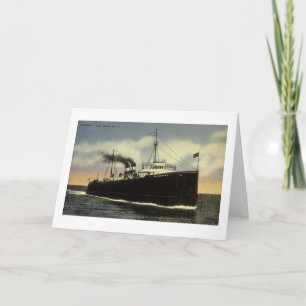 Ann Arbor Car Ferry No. 6 - Arthur K. Atkinson Card