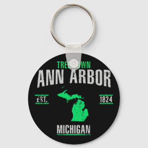 Ann Arbor Key Ring