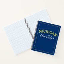 Ann Arbor Michigan Blue and Maize