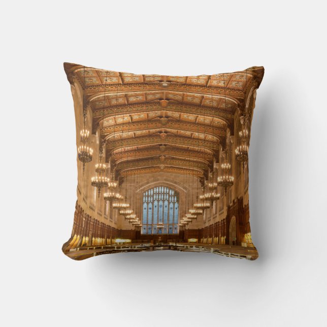 Ann Arbor, Michigan Throw Pillow (Front)