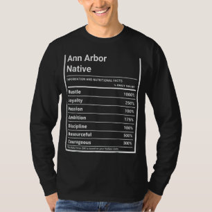 Ann Arbor Native  Nutrition Pride T-Shirt