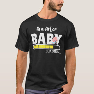 Ann Arbor Native Pride State Baby Parent Mum Dad T-Shirt