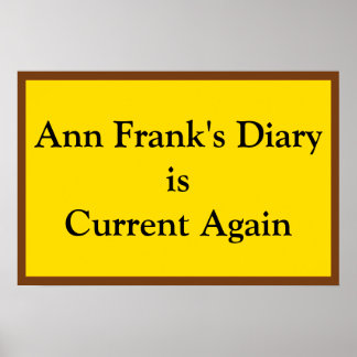 Ann Frank's Diary Current Poster