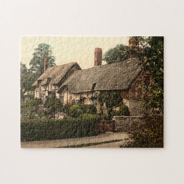 Ann Hathaway's Cottage, Stratford-on-Avon, England Jigsaw Puzzle (Horizontal)