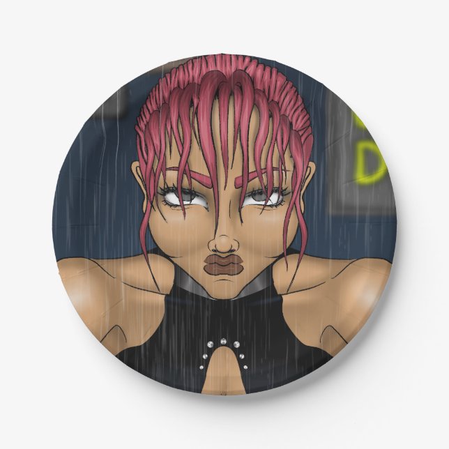 Anna 2 paper plate (Front)