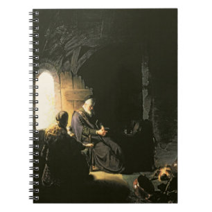 Anna and the Blind Tobit, c.1630 (oil on panel) Notebook