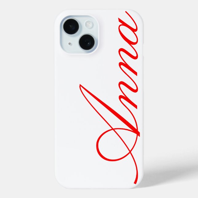 Anna - beautiful iPhone Case (Back)
