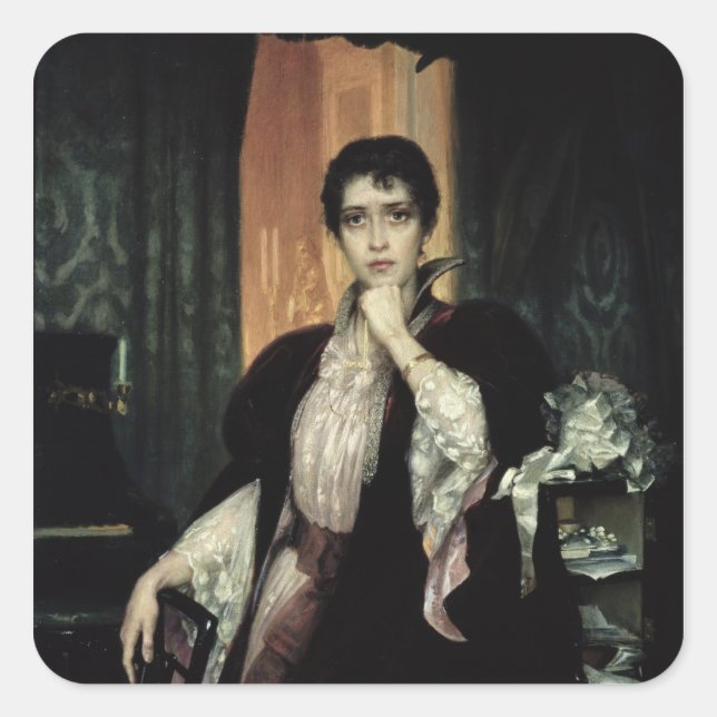 Anna Karenina, 1904 Square Sticker (Front)