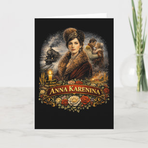Anna Karenina Holiday Card