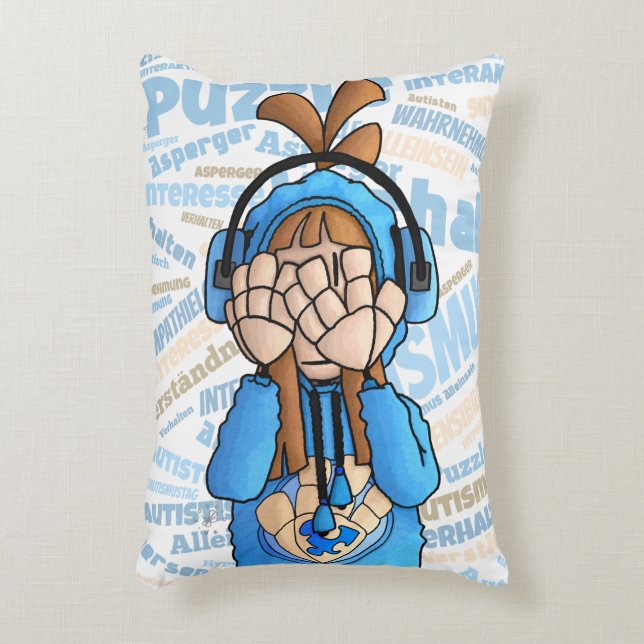 Anna - Keines /  Dekokissen Decorative Cushion (Front(Vertical))