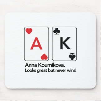 Anna Kournikova / Ace King Mouse Pad