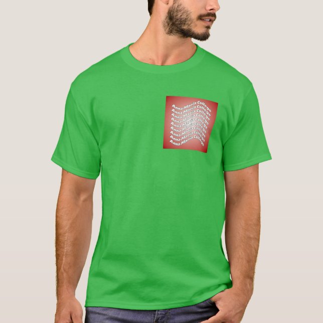 Anna Maria College Oversized T-Shirt (Front)