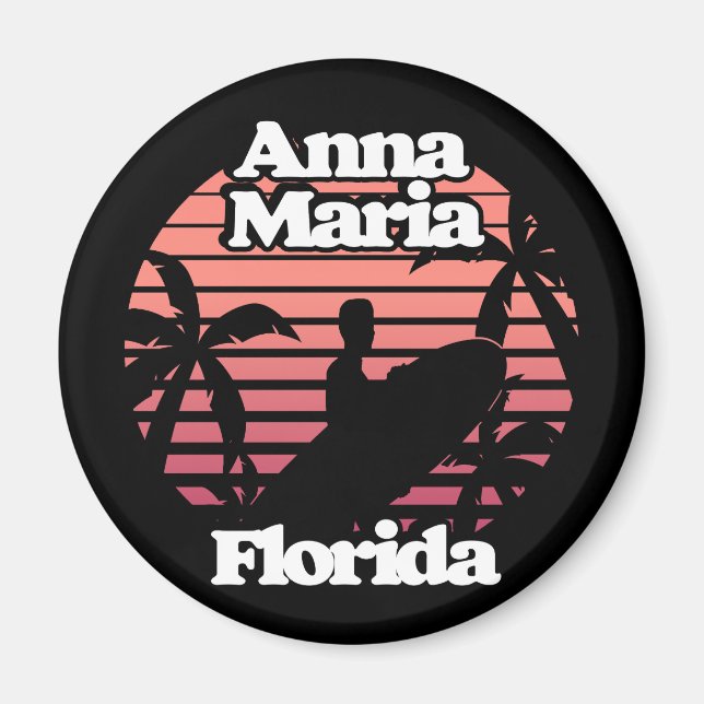 Anna Maria Florida Magnet (Front)