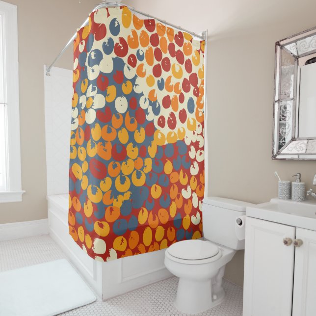 Anna Maria II Shower Curtain (In Situ)