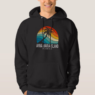 Anna Maria Island Beach Florida Beach Palm Tree So Hoodie