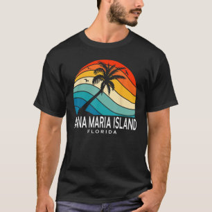 Anna Maria Island Beach Florida Beach Palm Tree So T-Shirt