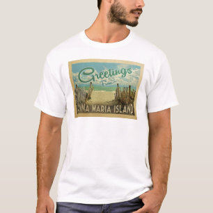 Anna Maria Island Beach Vintage Travel T-Shirt